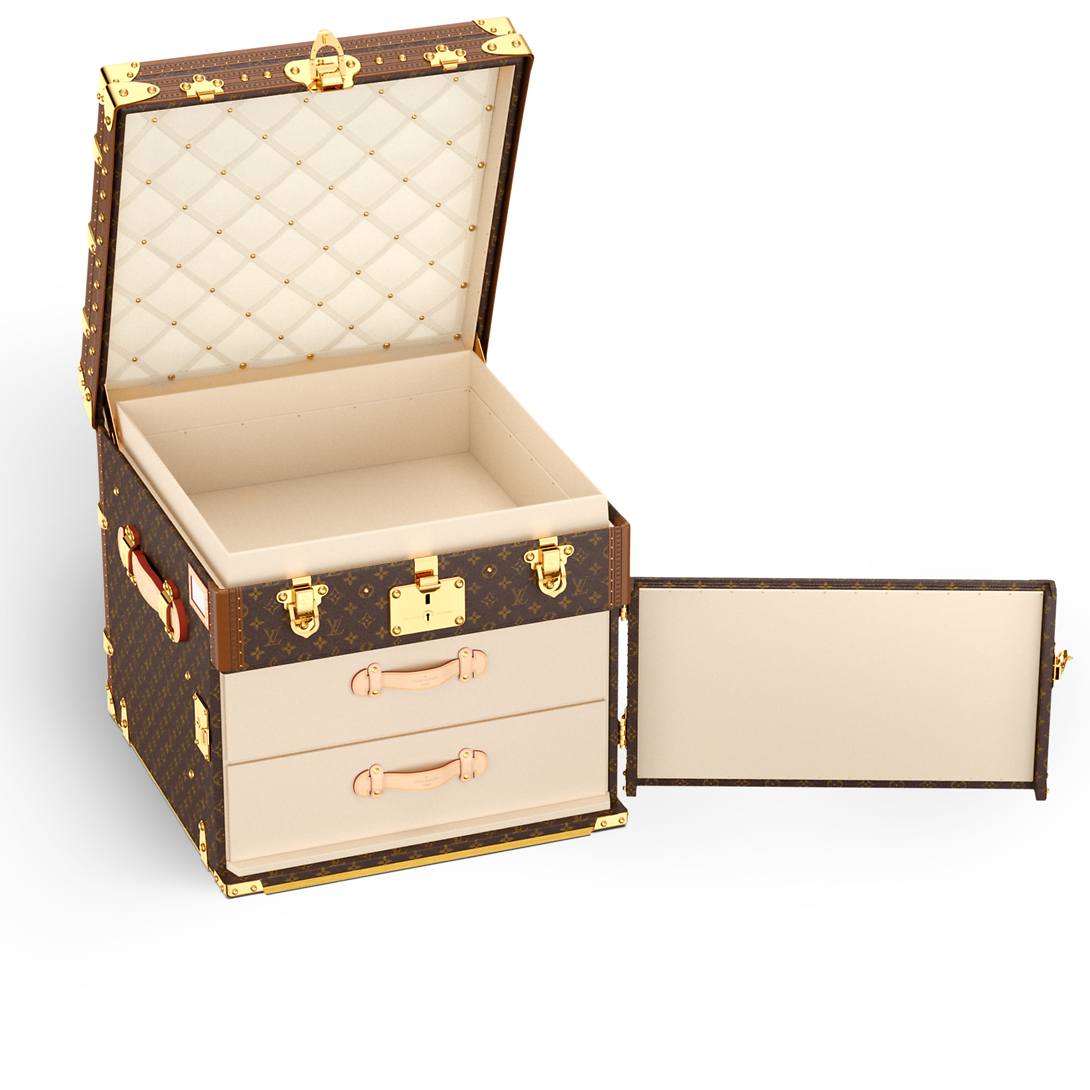 Courrier Lozine Carre Droite Monogram 帆布 Trunks M10023 LOUIS VUITTON